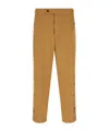 Bode Feather Runner Embroidered Casual Pants In Brown