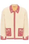 BODE FLORA BEAD-EMBROIDERED JACKET