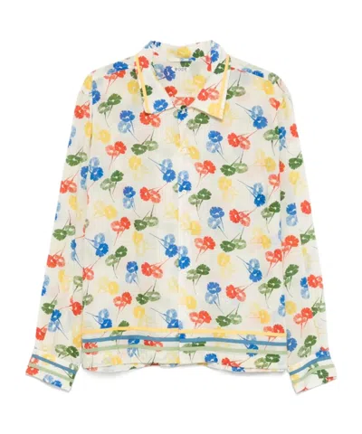 BODE FLOWER-STAMP SHIRT