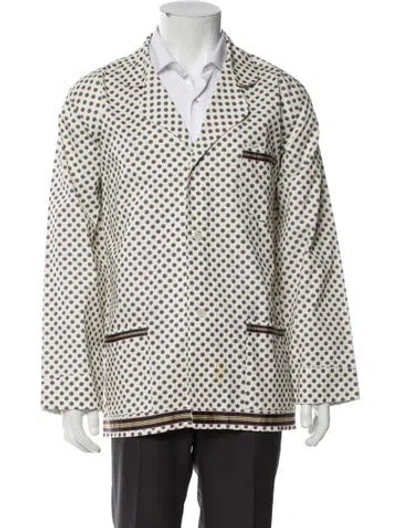 Pre-owned Bode Floral Print Pajama Top In Multi