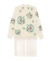Bode Flower Language Shirt In Beige/multicolor