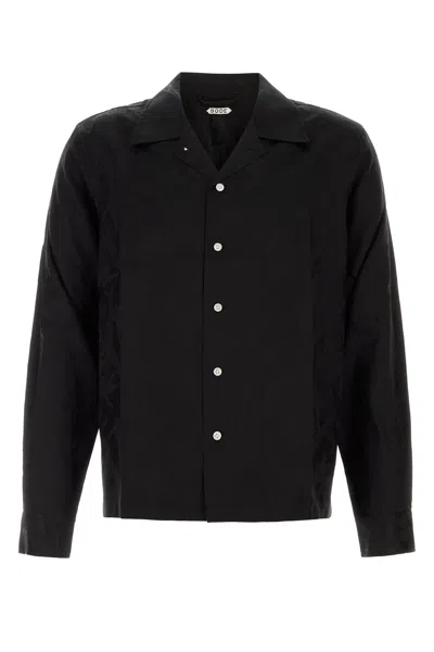 BODE BODE BLACK JACQUARD FOOTBALL SHIRT