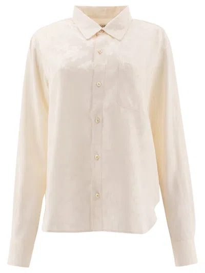 Bode Football Jacquard Murray Shirts White