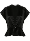 Bode Short-sleeved Shirt In Black