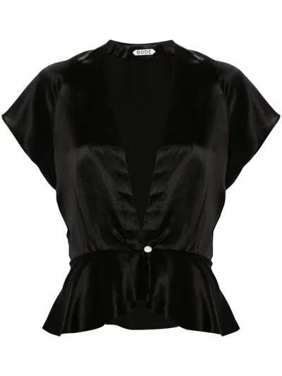 BODE FREYA SILK BLOUSE