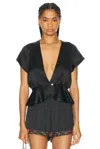 Bode Short-sleeved Shirt In Black