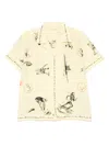 Bode Games Shirt In Yellow