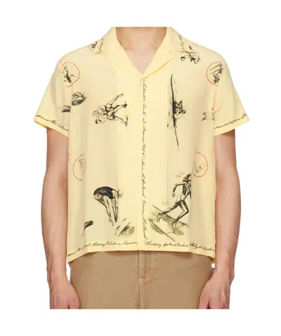 Bode Games Shirt In Gelb