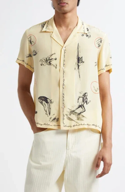 BODE BODE GAMES SILK CAMP SHIRT