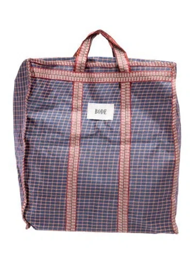 Pre-owned Bode Garment Bag In Blue