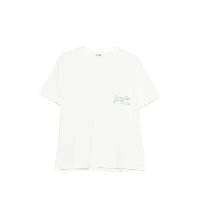Bode Geneva Beaded Pocket T-shirt In Multi