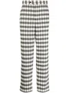Bode Geometric-pattern Regular Trousers In White