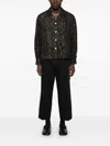 Bode Glitter-detail Shirt In Black