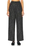 Bode Glitter Murray Trouser In Black