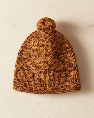 Pre-owned Bode Gluckow Hat In Brown Yellow