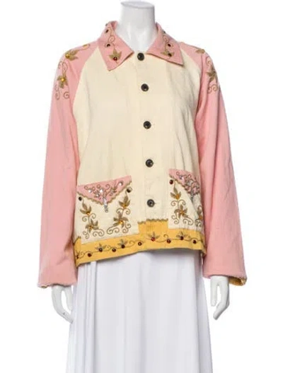 Pre-owned Bode Graphic Print Jacket In Multi