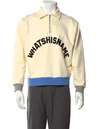 Pre-owned Bode Graphic Print Long Sleeve Shirt In Neutral