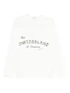 Bode Campground Printed Cotton Jersey T-shirt In White