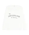 Bode Campground Printed Cotton Jersey T-shirt In White