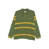 Bode Regis Polo Shirt In Green
