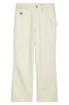 Bode Off-white Greenskeeper Knolly Brook Trousers In Neutral