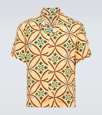 Bode Greer Printed Shirt In Yellow