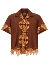 Bode Men 'harvest Floor' Shirt In Red