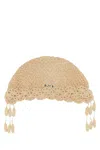 Bode Beige Crochet Hat