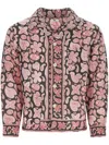 BODE HEART PAISLEY BLOCK PRINT SILK SHIRT