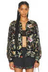 Bode Floral Heirloom Ls Shirt In Multi
