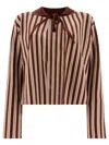 Bode Hogan Stripe Knitwear In Brown