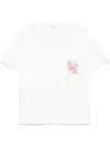 Bode Hoop-embroidered T-shirt In White