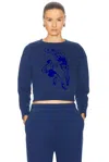 Bode Hoop Sweatshirt In Navy