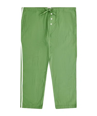 Bode Italia Trousers In Green