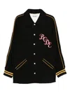 Bode Monogram Snap Reversible Jacket In Black