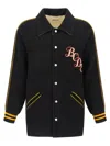 Bode Monogram Snap Reversible Jacket In Multi