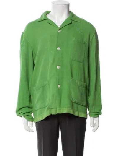 Pre-owned Bode Jacket In Green