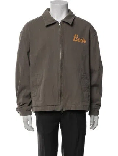 Pre-owned Bode Jacket In Green