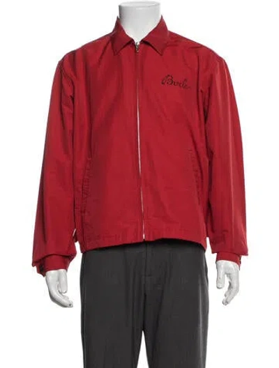 Pre-owned Bode Jacket In Red