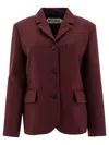 Bode Lillian Riding Jacket In Red