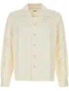 Bode Off White Jacquard Football Shirt In Weiss