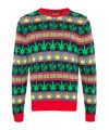 Bode Marin Patterned-jacquard Jumper In Multi