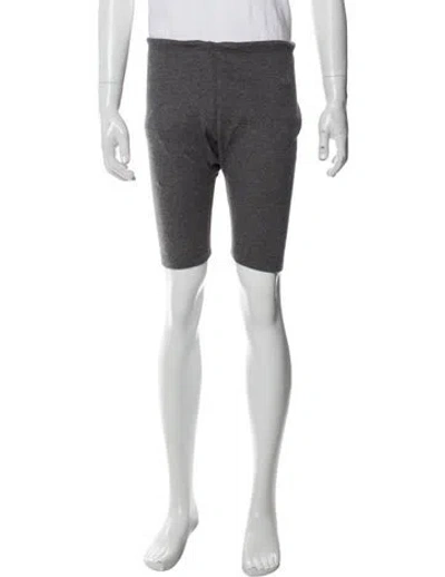 Pre-owned Bode Jogger Shorts In Gray