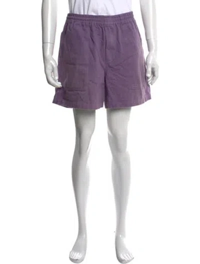 Pre-owned Bode Jogger Shorts In Purple