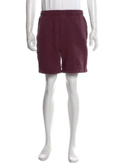 Pre-owned Bode Jogger Shorts In Red