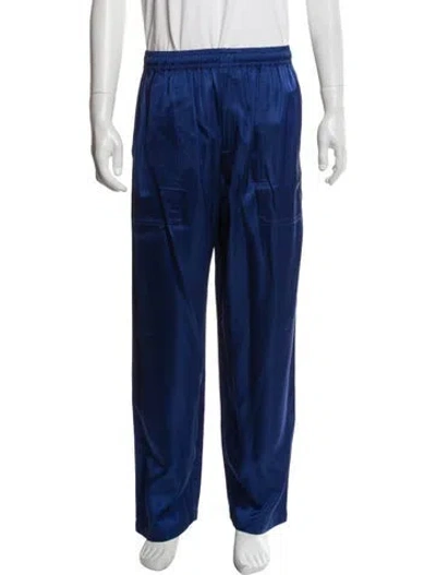 Pre-owned Bode Joggers In Blue