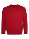 Bode Juniper Sweater In Red