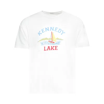 Pre-owned Bode Kennedy Lake Tee 'cream'