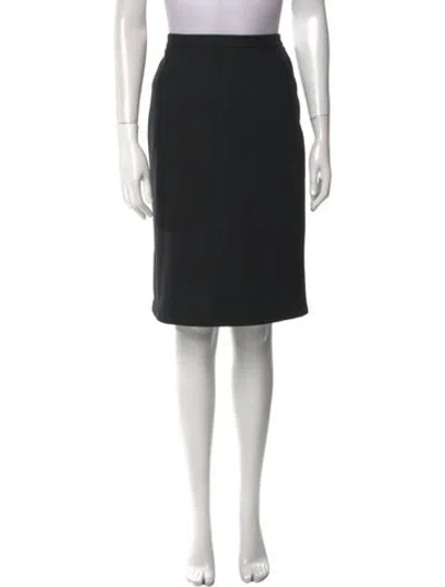Pre-owned Bode Knee-length Skirt In Black
