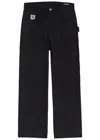 Bode Knolly Brook Straight-leg Jeans In Black